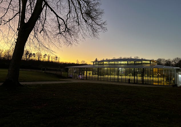 L'Orangerie illuminée