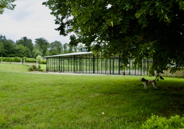 L'Orangerie d'Argeronne dans le Parc